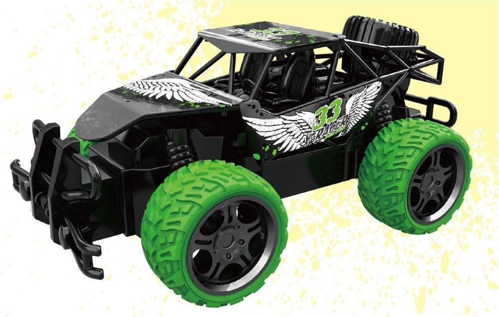 Compact Remote Control Car- Green – Adventure Gear