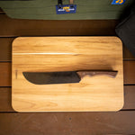 Meat Knife- Churrasco Black- 8"- Wood Handle