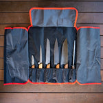 6 Piece Carry Pouch- Kitchen Utensils/Knives