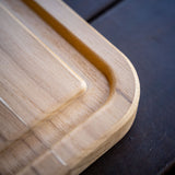 Chopping Board- Large- Grooved- Teak Wood