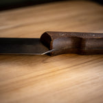 Meat Knife- Churrasco Black- 8"- Wood Handle