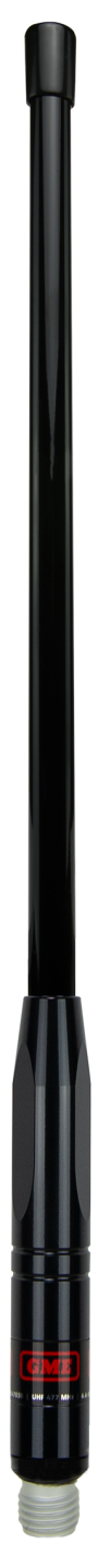 GME AW4708B black fibreglass antenna whip replacement, suits AS003B base assembly