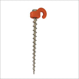 Ground Dog Screw in Pegs with Hook Collars (Single)