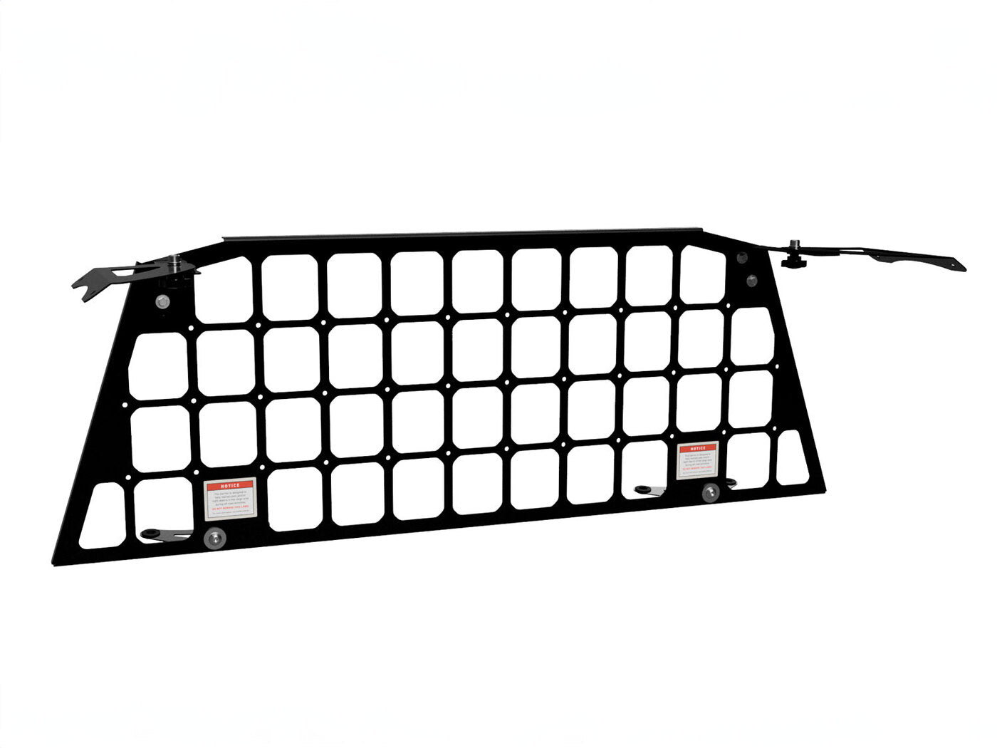 KAON Light Cargo & Pet Barrier for Toyota Prado 120 — powder-coated matt black steel