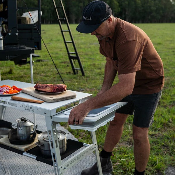 Stratus Table Stratus - Table Sink Extension | camp table outdoor Australia ...