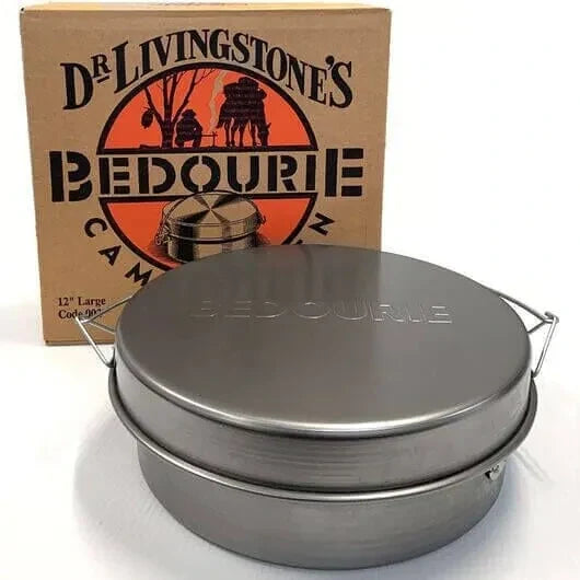 Bedourie Camp Oven 10 inch — open lid view