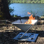 COLLAPSIBLE - BBQ/FIREPIT 450MM x 450MM