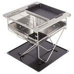 COLLAPSIBLE - BBQ/FIREPIT 450MM x 450MM