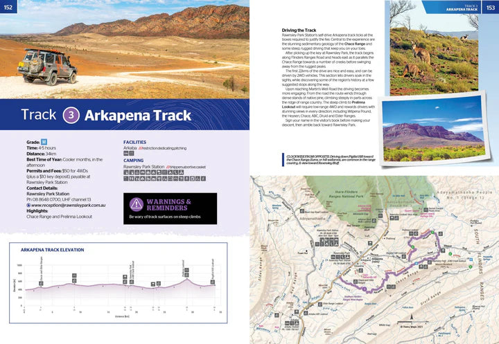 Flinders Ranges And Outback Map Hema Flinders Ranges Atlas & Guide | 4WD touring maps Australia ...