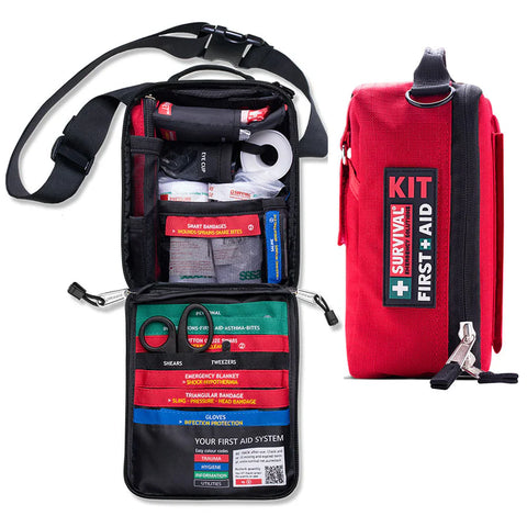 SURVIVAL Grab & Go First Aid Kit