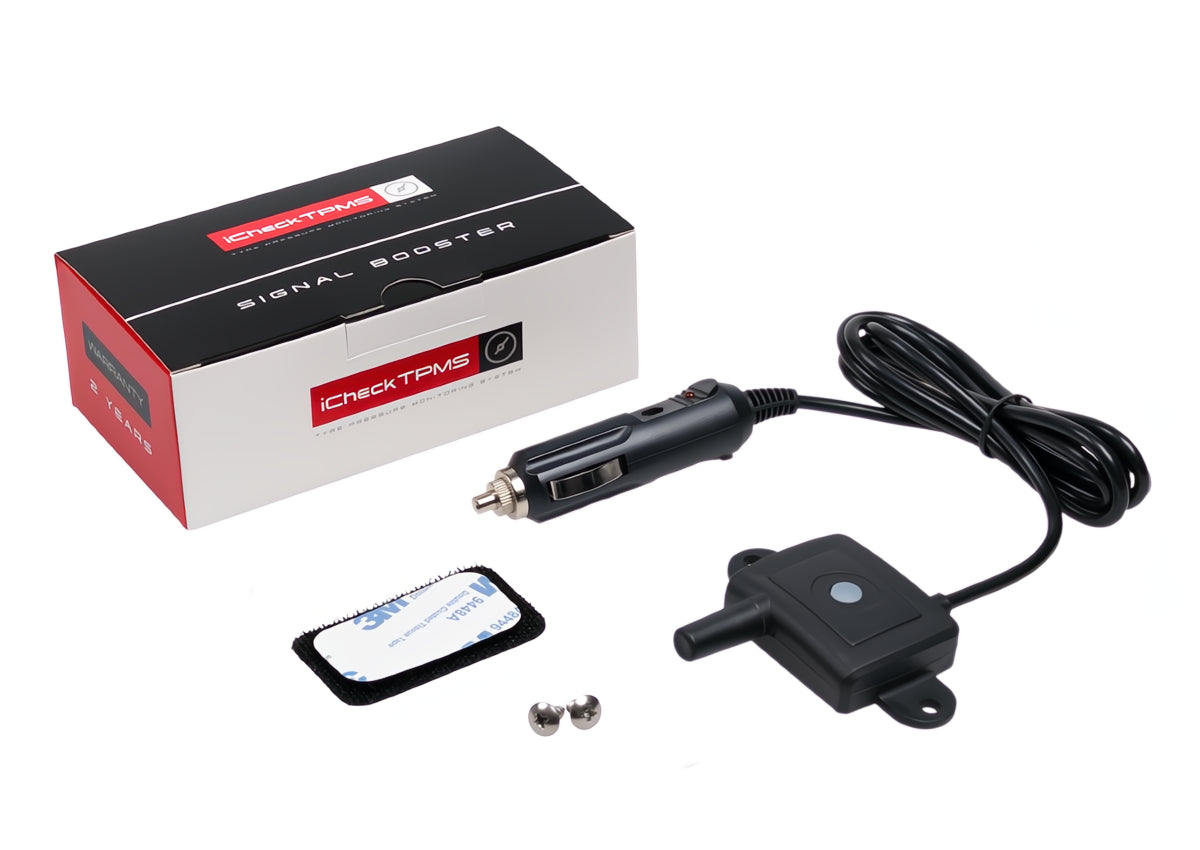 iCheck TPMS Signal Booster — extends wireless range between tyre sensors and display