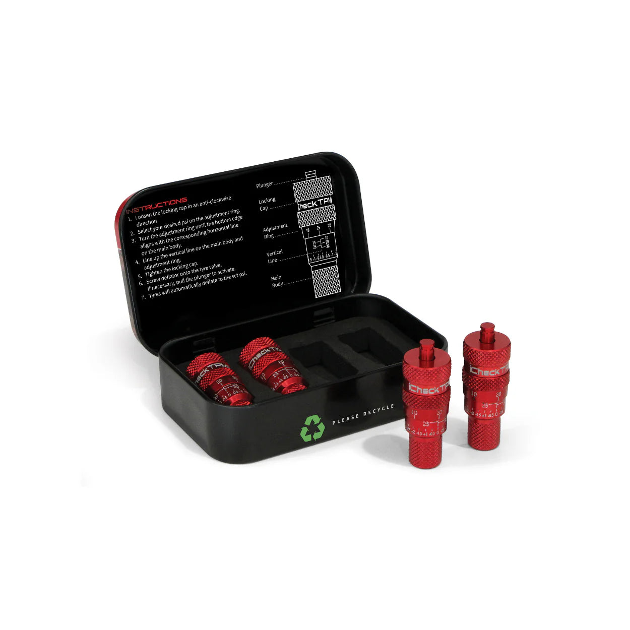 iCheck TPMS Automatic Tyre Deflators Pro Series