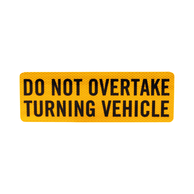 Companion Caravan Sticker Do Not Overtake - outdoor and adventure gear for Australian 4WD and camping