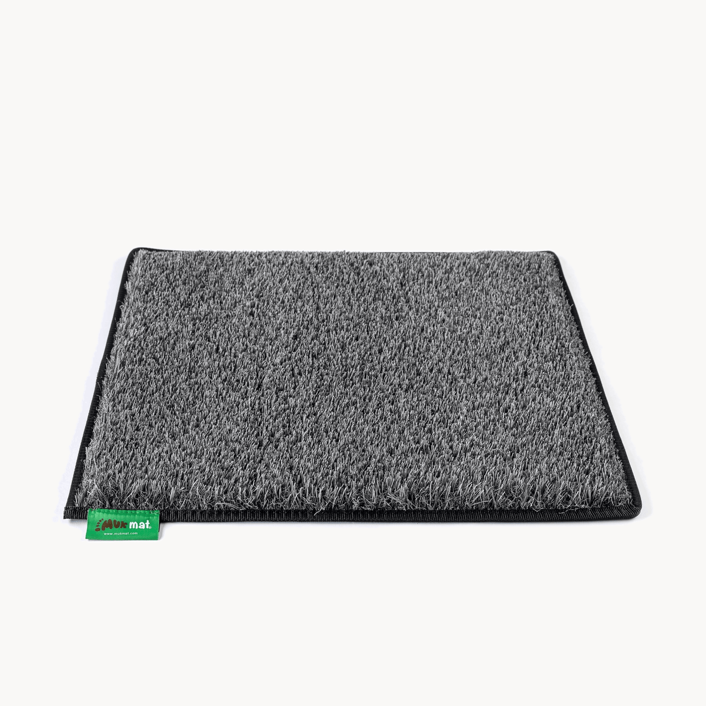 Muk Mat Original Grey Edition — Grey, compact synthetic grass outdoor mat
