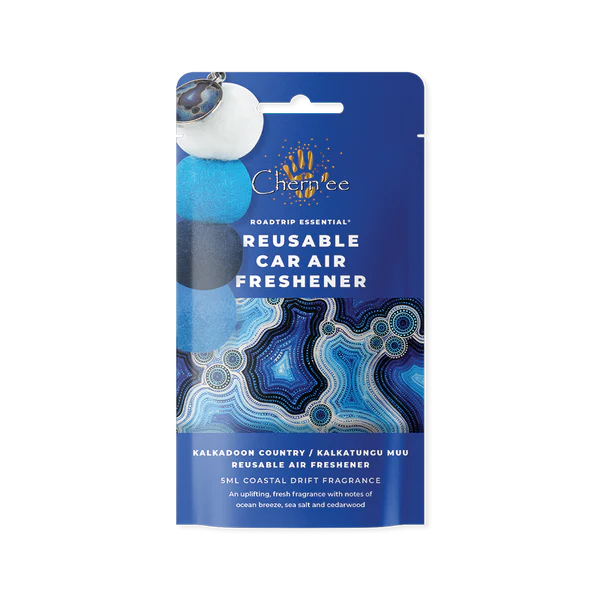 Chern'ee Sutton Kalkadoon Country / Kalkatungu Muu Smelly Balls with Coastal Drift Fragrance - premium Australian car and home fragrance
