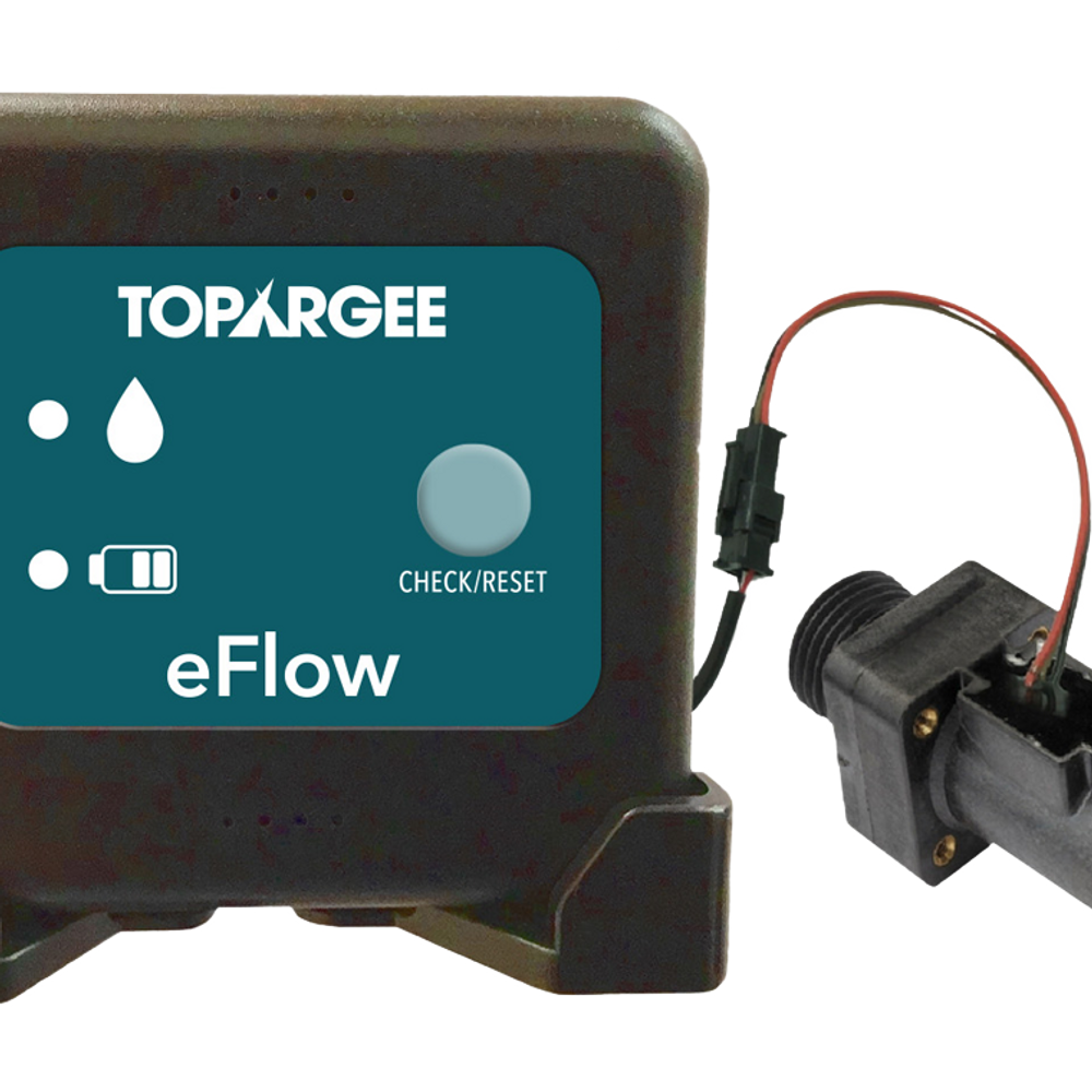 Topargee Bluetooth Water Tank Gauge — smartphone app display