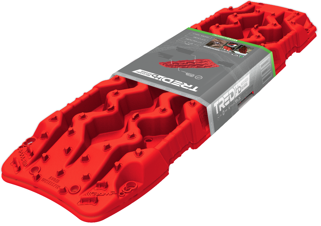 TRED HD Recovery Tracks — Fiery Red