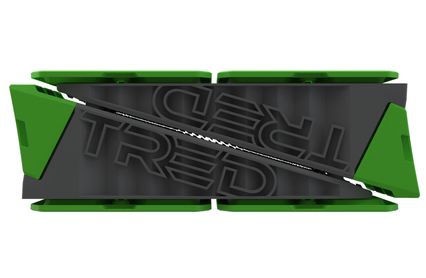 TRED GT Levelling Pack — full set of 4 ramps top view