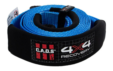 CAOS 10T TREE SAVER / WINCH EXTENSION / EQUALIZER STRAP 75MM X 5M (BLUE)