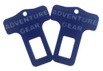 Adventure Gear Seat Belt Keyring Tag V2 - (Pair)