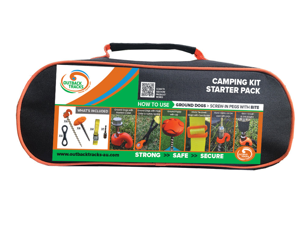 Ground Dogs Camping Starter Kit Pack – Adventure Gear