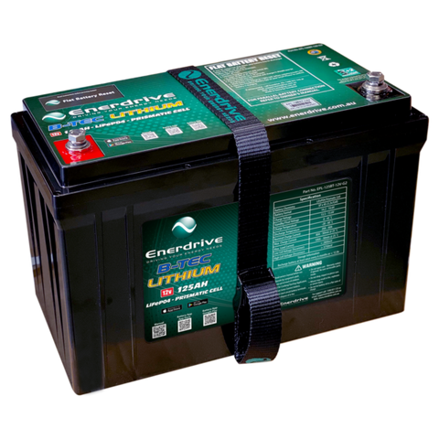 Enerdrive ePOWER B-TEC 125Ah Lithium Battery