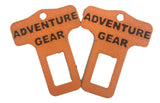 Adventure Gear Seat Belt Keyring Tag V2 - (Pair)
